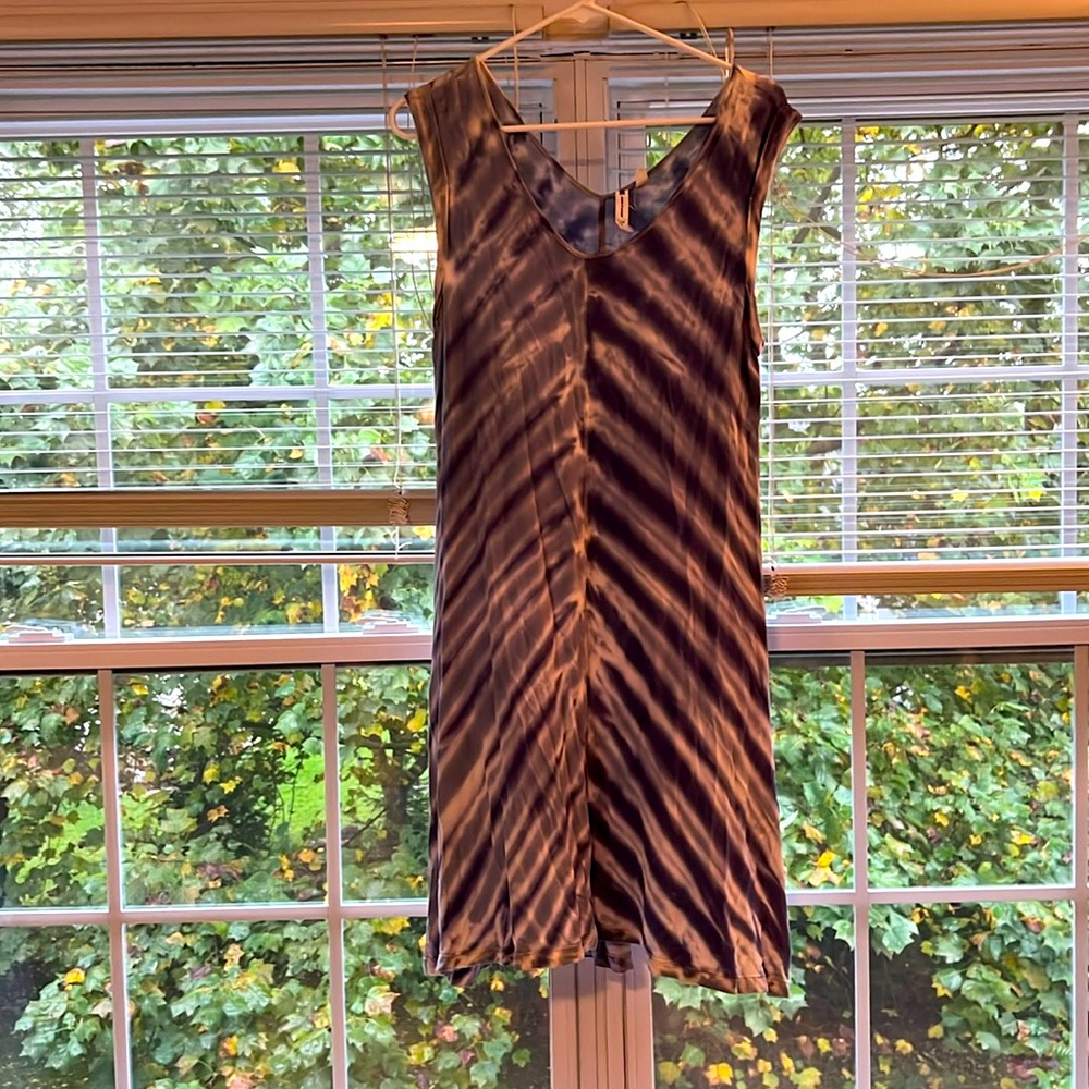 Cotton tie dye dress